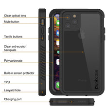Load image into Gallery viewer, iPhone 12  Waterproof Case, Punkcase [Extreme Series] Armor Cover W/ Built In Screen Protector [Black]
