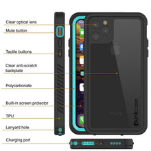 Load image into Gallery viewer, iPhone 12 Pro Waterproof Case, Punkcase [Extreme Series] Armor Cover W/ Built In Screen Protector [Teal]
