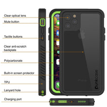 Load image into Gallery viewer, iPhone 12 Mini Waterproof Case, Punkcase [Extreme Series] Armor Cover W/ Built In Screen Protector [Light Green]
