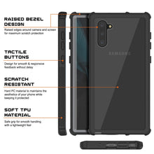 Load image into Gallery viewer, Punkcase Galaxy Note 10 Case, [Spartan Series] Black Rugged Heavy Duty Cover W/Built in Screen Protector
