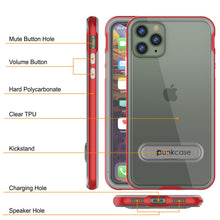 Load image into Gallery viewer, iPhone 12 Pro Max Case, PUNKcase [LUCID 3.0 Series] [Slim Fit] Protective Cover w/ Integrated Screen Protector [Red]
