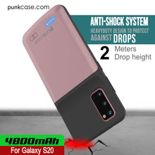 Load image into Gallery viewer, PunkJuice S20 Battery Case Rose - Fast Charging Power Juice Bank with 4800mAh
