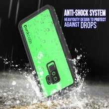 Load image into Gallery viewer, Galaxy S9 Plus Waterproof Case PunkCase StudStar Light Green Thin 6.6ft Underwater IP68 ShockProof
