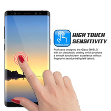 Load image into Gallery viewer, Galaxy Note 9 Black Punkcase Glass SHIELD Tempered Glass Screen Protector 0.33mm Thick 9H Glass
