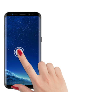 Galaxy S21+ Plus Black Punkcase Glass SHIELD Tempered Glass Screen Protector 0.33mm Thick 9H Glass