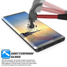 Load image into Gallery viewer, Galaxy Note 9 Silver Punkcase Glass SHIELD Tempered Glass Screen Protector 0.33mm Thick 9H Glass
