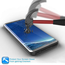 Load image into Gallery viewer, Galaxy S21 Ultra Silver Punkcase Glass SHIELD Tempered Glass Screen Protector 0.33mm Thick 9H Glass
