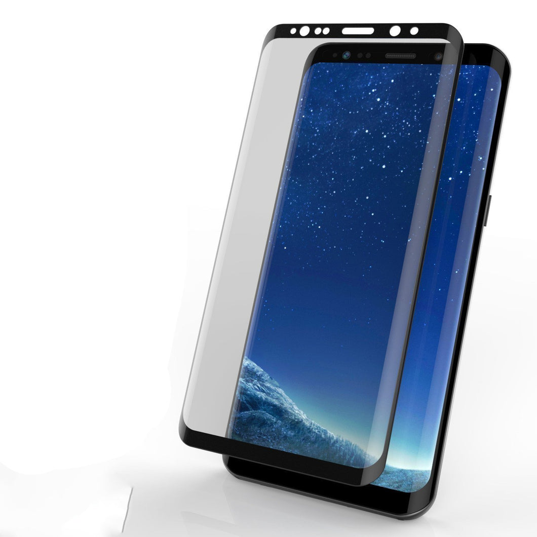 Galaxy S21 Ultra Black Punkcase Glass SHIELD Tempered Glass Screen Protector 0.33mm Thick 9H Glass