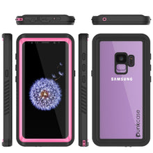 Load image into Gallery viewer, Galaxy S9 PLUS Waterproof Case, Punkcase [Extreme Series] [Slim Fit] Armor Cover [Pink]
