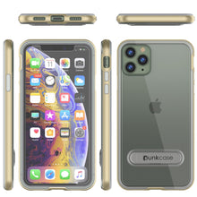 Load image into Gallery viewer, iPhone 12 Pro Max Case, PUNKcase [LUCID 3.0 Series] [Slim Fit] Protective Cover w/ Integrated Screen Protector [Gold]
