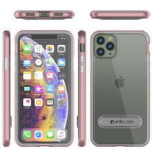 Load image into Gallery viewer, iPhone 11 Pro Max Case, PUNKcase [LUCID 3.0 Series] [Slim Fit] Armor Cover w/ Integrated Screen Protector [Rose Gold]
