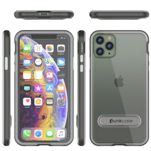 Load image into Gallery viewer, iPhone 11 Pro Max Case, PUNKcase [LUCID 3.0 Series] [Slim Fit] Armor Cover w/ Integrated Screen Protector [Grey]

