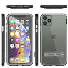 Load image into Gallery viewer, iPhone 11 Pro Case, PUNKcase [LUCID 3.0 Series] [Slim Fit] Armor Cover w/ Integrated Screen Protector [Black]
