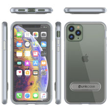 Load image into Gallery viewer, iPhone 12 Pro Case, PUNKcase [LUCID 3.0 Series] [Slim Fit] Protective Cover w/ Integrated Screen Protector [Silver]
