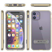 Load image into Gallery viewer, iPhone 12 Mini Case, PUNKcase [LUCID 3.0 Series] [Slim Fit] Protective Cover w/ Integrated Screen Protector [Gold]
