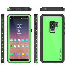 Load image into Gallery viewer, Galaxy S9 Plus Waterproof Case PunkCase StudStar Light Green Thin 6.6ft Underwater IP68 ShockProof
