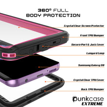 Load image into Gallery viewer, Galaxy S9 PLUS Waterproof Case, Punkcase [Extreme Series] [Slim Fit] Armor Cover [Pink]
