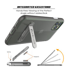 Load image into Gallery viewer, iPhone 11 Pro Max Case, PUNKcase [LUCID 3.0 Series] [Slim Fit] Armor Cover w/ Integrated Screen Protector [Grey]
