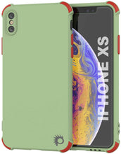 Load image into Gallery viewer, Punkcase Protective &amp; Lightweight TPU Case [Sunshine Series] for iPhone XS [Light Green]
