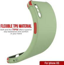 Load image into Gallery viewer, Punkcase Protective &amp; Lightweight TPU Case [Sunshine Series] for iPhone XS [Light Green]
