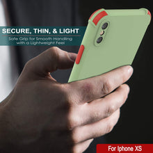 Load image into Gallery viewer, Punkcase Protective &amp; Lightweight TPU Case [Sunshine Series] for iPhone XS [Light Green]

