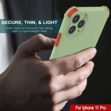 Load image into Gallery viewer, Punkcase Protective &amp; Lightweight TPU Case [Sunshine Series] for iPhone 11 Pro [Light Green]
