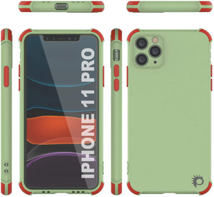 Punkcase Protective & Lightweight TPU Case [Sunshine Series] for iPhone 11 Pro [Light Green]