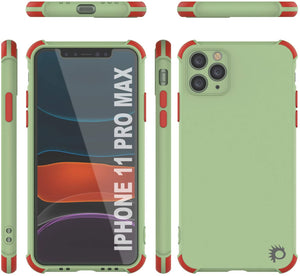 Punkcase Protective & Lightweight TPU Case [Sunshine Series] for iPhone 11 Pro Max [Light Green]