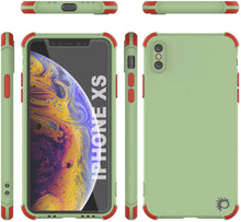 Load image into Gallery viewer, Punkcase Protective &amp; Lightweight TPU Case [Sunshine Series] for iPhone XS [Light Green]
