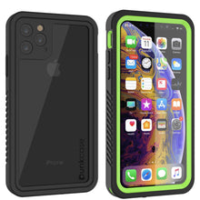 Load image into Gallery viewer, iPhone 12  Waterproof Case, Punkcase [Extreme Series] Armor Cover W/ Built In Screen Protector [Light Green]
