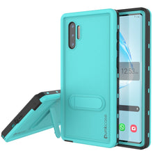 Load image into Gallery viewer, PunkCase Galaxy Note 10 Waterproof Case, [KickStud Series] Armor Cover [Teal]
