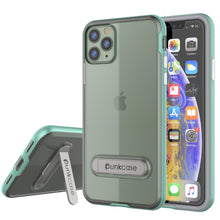 Load image into Gallery viewer, iPhone 11 Pro Max Case, PUNKcase [LUCID 3.0 Series] [Slim Fit] Armor Cover w/ Integrated Screen Protector [Teal]
