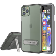 Load image into Gallery viewer, iPhone 11 Pro Max Case, PUNKcase [LUCID 3.0 Series] [Slim Fit] Armor Cover w/ Integrated Screen Protector [Grey]
