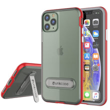 Load image into Gallery viewer, iPhone 11 Pro Case, PUNKcase [LUCID 3.0 Series] [Slim Fit] Armor Cover w/ Integrated Screen Protector [Red]

