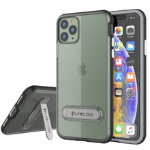 Load image into Gallery viewer, iPhone 11 Pro Case, PUNKcase [LUCID 3.0 Series] [Slim Fit] Armor Cover w/ Integrated Screen Protector [Black]
