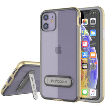 Load image into Gallery viewer, iPhone 12 Case, PUNKcase [LUCID 3.0 Series] [Slim Fit] Protective Cover w/ Integrated Screen Protector [Gold]
