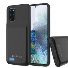 Load image into Gallery viewer, PunkJuice S20+ Plus Battery Case All Black - Fast Charging Power Juice Bank with 6000mAh
