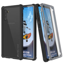 Load image into Gallery viewer, Punkcase Galaxy Note 10 Case, [Spartan Series] Black Rugged Heavy Duty Cover W/Built in Screen Protector
