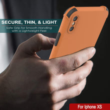 Load image into Gallery viewer, Punkcase Protective &amp; Lightweight TPU Case [Sunshine Series] for iPhone XS [Orange]
