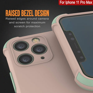 Punkcase Protective & Lightweight TPU Case [Sunshine Series] for iPhone 11 Pro Max [Pink]