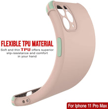 Load image into Gallery viewer, Punkcase Protective &amp; Lightweight TPU Case [Sunshine Series] for iPhone 11 Pro Max [Pink]
