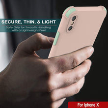Load image into Gallery viewer, Punkcase Protective &amp; Lightweight TPU Case [Sunshine Series] for iPhone X [Pink]
