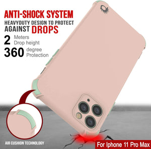 Punkcase Protective & Lightweight TPU Case [Sunshine Series] for iPhone 11 Pro Max [Pink]