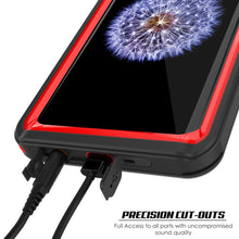 Load image into Gallery viewer, Galaxy S9 PLUS Waterproof Case, Punkcase [Extreme Series] [Slim Fit] Armor Cover [Red]
