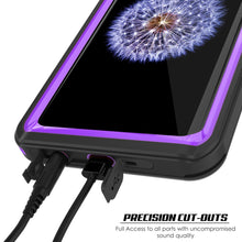 Load image into Gallery viewer, Galaxy S9 PLUS Waterproof Case, Punkcase [Extreme Series] Armor Cover [Purple]
