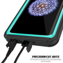 Load image into Gallery viewer, Galaxy S9 Waterproof Case, Punkcase [Extreme Series] [Slim Fit] Armor Cover [Teal]
