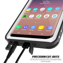 Load image into Gallery viewer, Galaxy S9 Plus Waterproof Case, Punkcase StudStar White Thin 6.6ft Underwater IP68 Shock/Snow Proof
