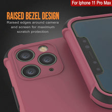 Load image into Gallery viewer, Punkcase Protective &amp; Lightweight TPU Case [Sunshine Series] for iPhone 11 Pro Max [Rose]
