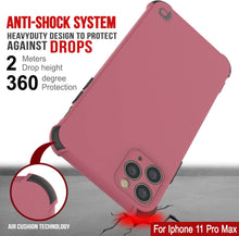 Load image into Gallery viewer, Punkcase Protective &amp; Lightweight TPU Case [Sunshine Series] for iPhone 11 Pro Max [Rose]
