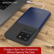 Load image into Gallery viewer, PunkJuice S20 Ultra Battery Case All Blue - Fast Charging Power Juice Bank with 6000mAh
